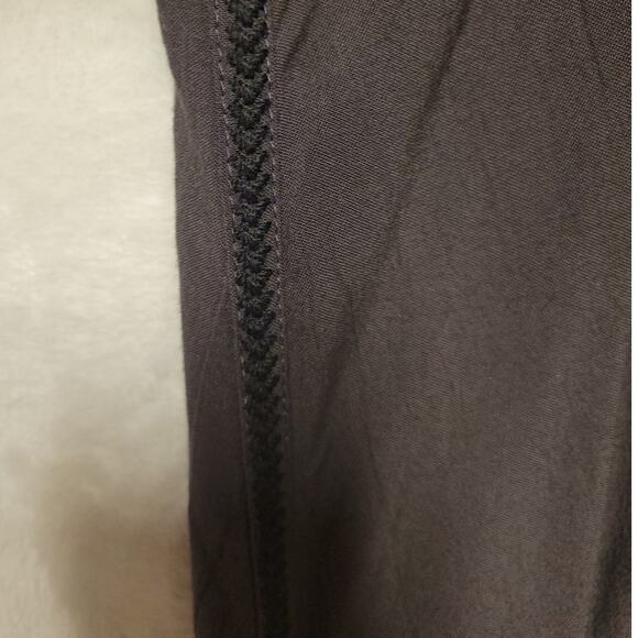 Lagenlook Long Tunic Mini Dress Boho Beachy Minimalist Layering‎ Comfort Size M - Picture 6 of 8